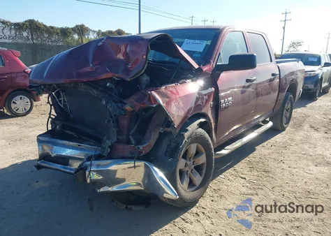 2018 Ram 1500 Tradesman 4X2 5'7 Box from USA, damaged, VIN 1C6RR6KM4JS226054